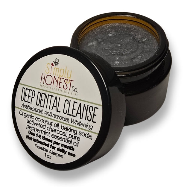 Dental Paste Deep Cleaning Toothpaste Oral Care 1 oz Jar