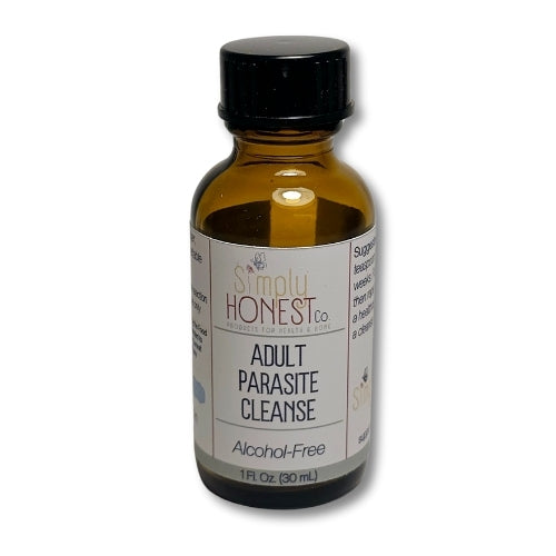 a bottle of adult parasite cleanse