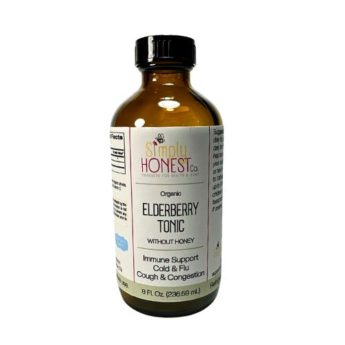 Elderberry Tonic NO Honey Organic Limited Supply! Immune Support, Cold and Flu, Cough, Congestion