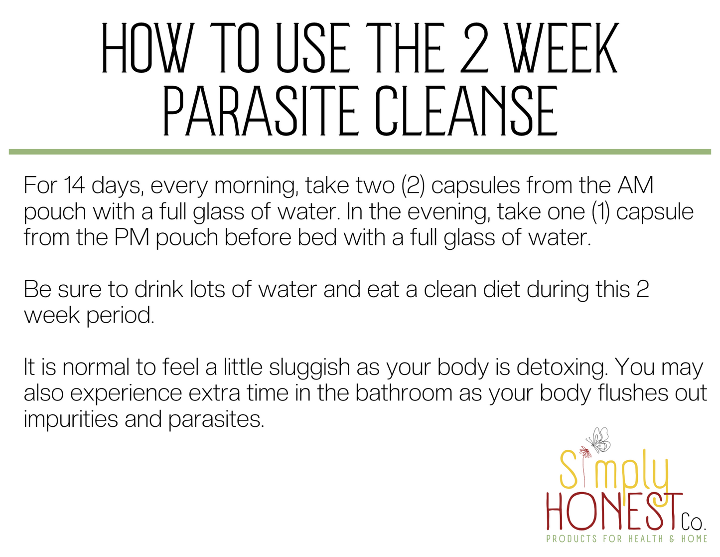 Parasite Cleanse - 2 Week Capsule Regimen