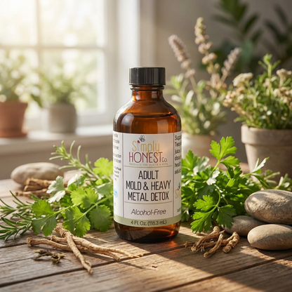 Adult Mold Heavy Metal Detox | Adult Detox Supplement - Alcohol Free Glycerite
