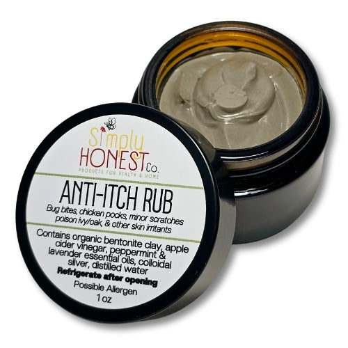 Anti-Itch Cream for Bug Bites, Chicken Pox, Poison Ivy/Oak, Minor Scratches