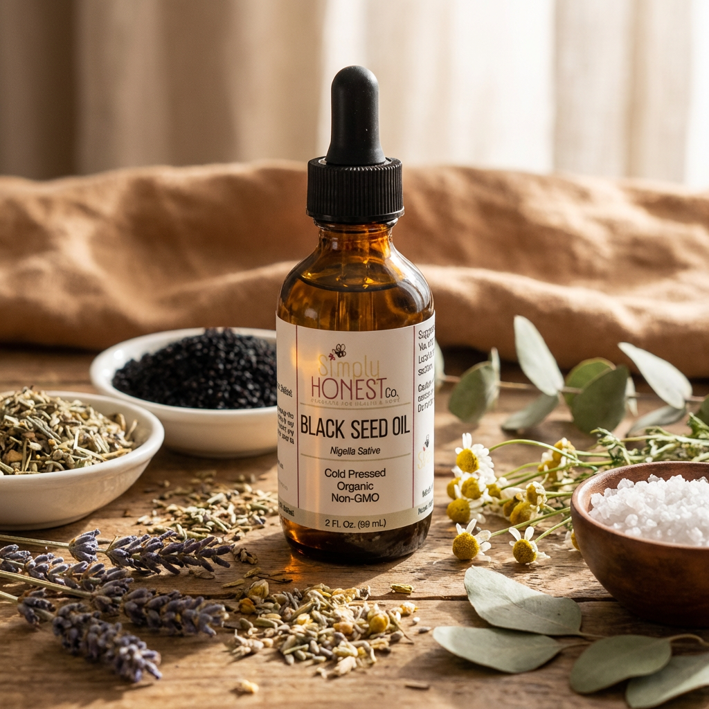 Black Cumin Seed Oil - Small Batch Crafted, Organic
