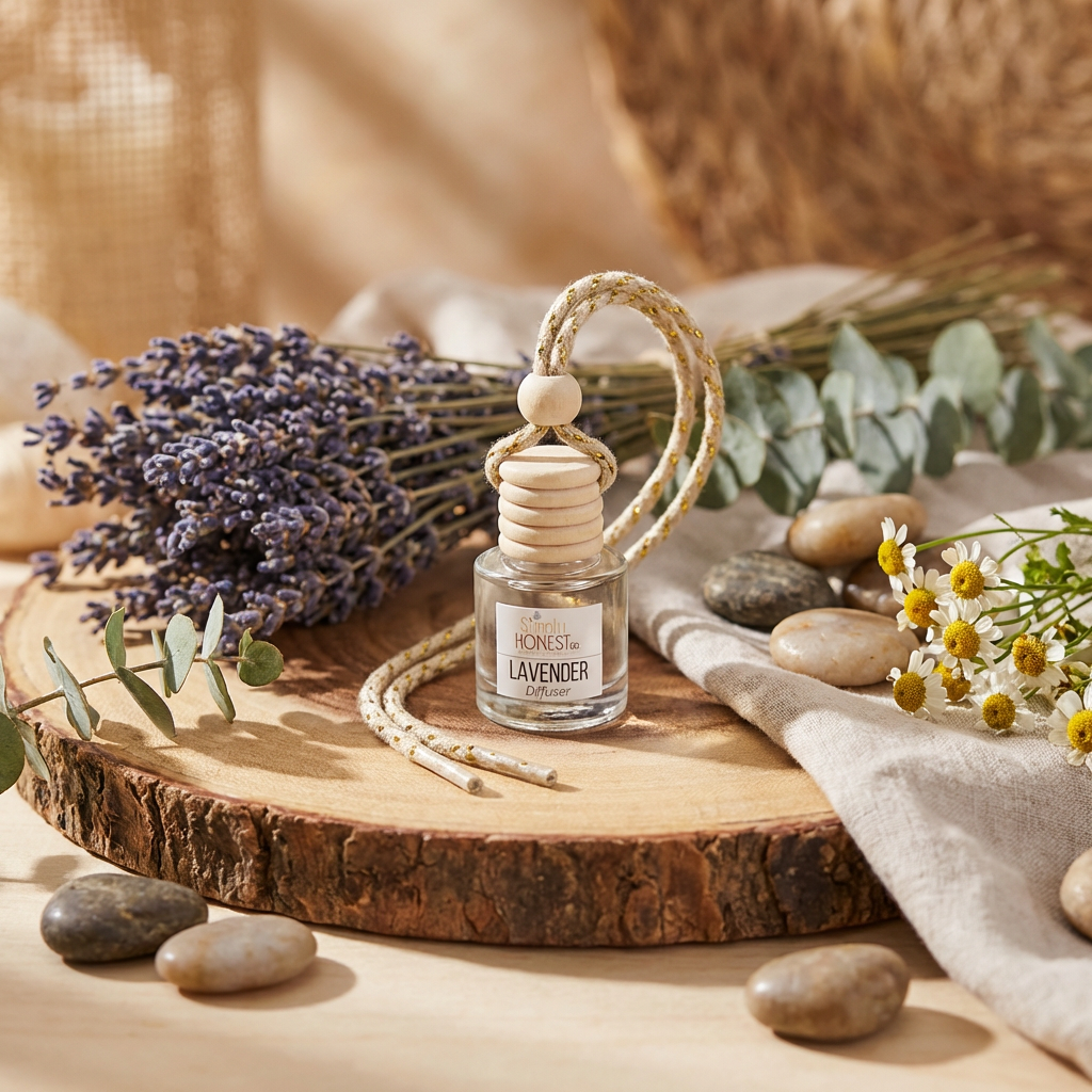 Hanging Car Diffuser - Eco-Friendly Essential Oil Diffuser with Seasonal Scents