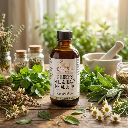 Children's Mold & Heavy Metal Detox Infusion – Kid Safe Heavy Metal Detox Glycerine Based Formula