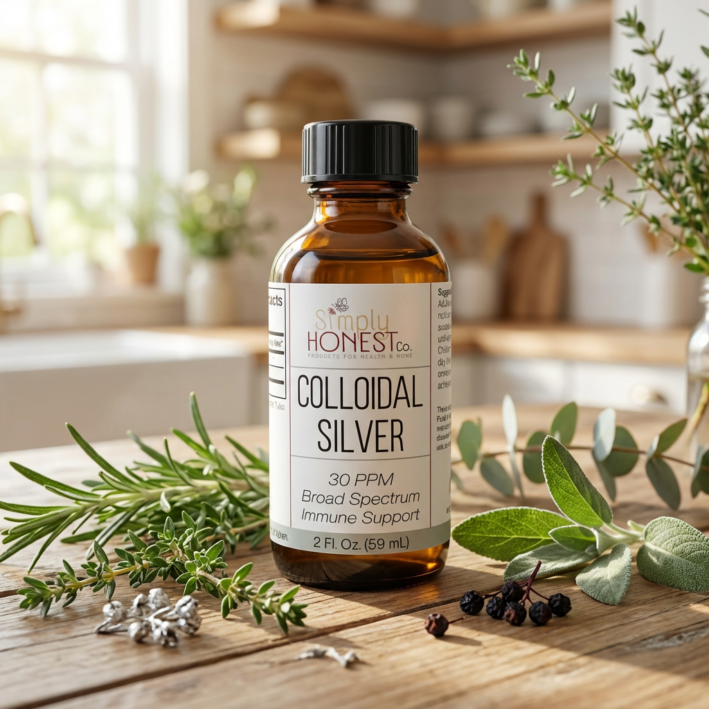 Colloidal Silver - Immune Support, Antiviral, Antimicrobial, Adults, Children, Pets