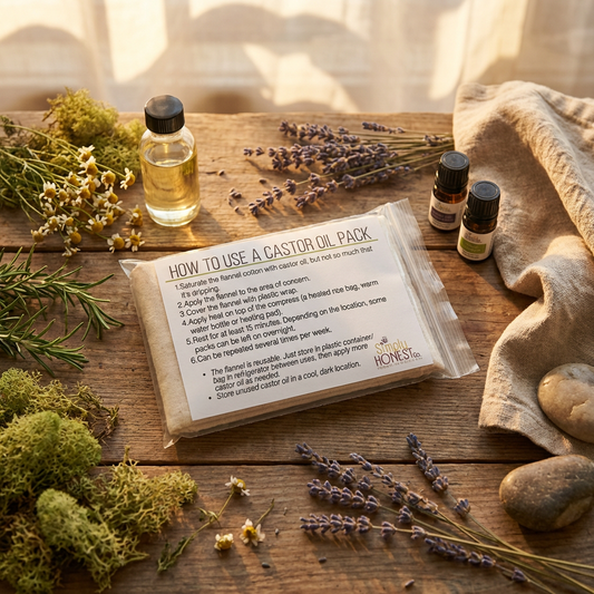 Organic Unbleached Cotton Flannel for Castor Oil Pack Compress