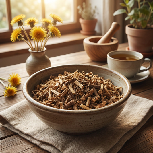 Dandelion Root, Cut & Sifted, Organic