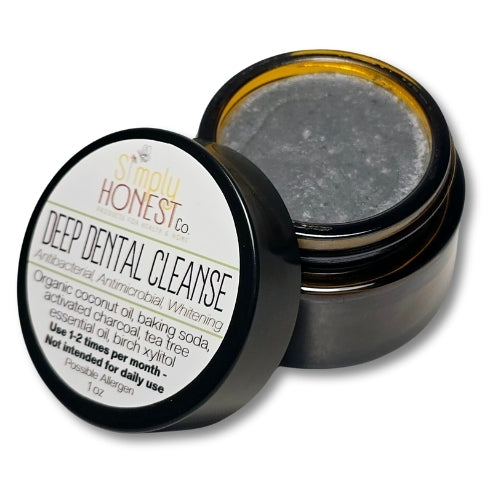 Dental Paste Deep Cleaning Toothpaste Oral Care 1 oz Jar