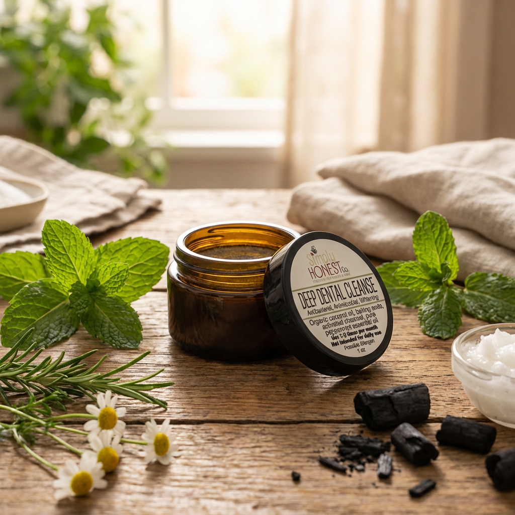 Deep Cleaning Toothpaste Oral Care 1 oz Jar