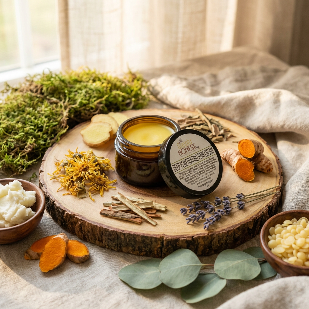 Deep Penetrating Pain Cream | Anti-Inflammatory Joint & Muscle Pain Relief Balm