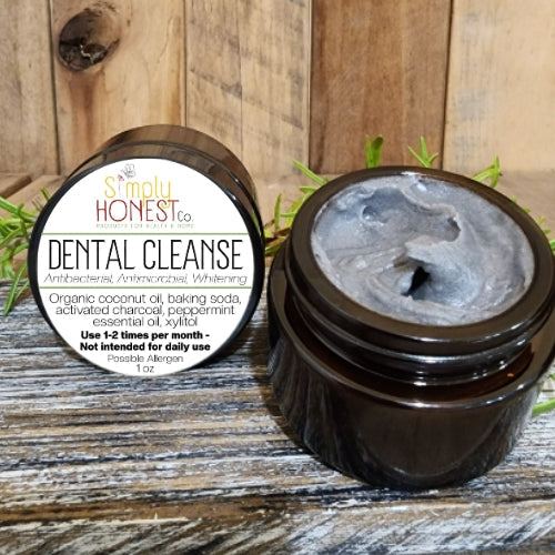 Dental Paste Deep Cleaning Toothpaste Oral Care 1 oz Jar