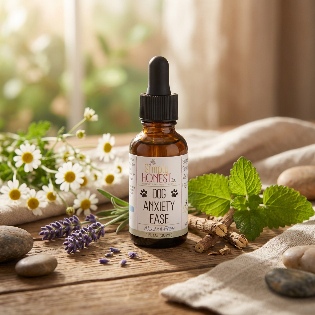 Dog Anxiety Ease Drops for Fireworks, Storms, Grooming, Travel
