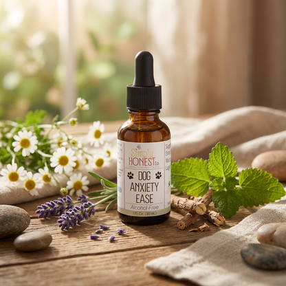 Dog Anxiety Ease Drops for Fireworks, Storms, Grooming, Travel