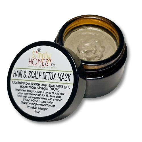 Hair and Scalp Detox Mask 1 oz Jar