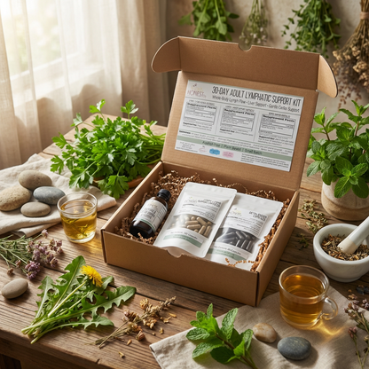 30-Day Adult Lymphatic Support Kit