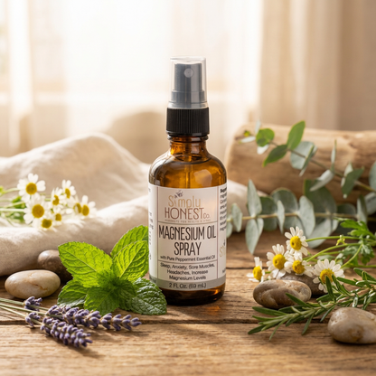 Magnesium Oil for Sleep Support, Sore Muscles, Stress & Anxiety, and Magnesium Deficiency