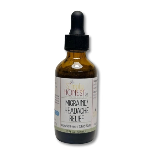 Migraine/Headache Relief Extract - Child Safe and Alcohol Free