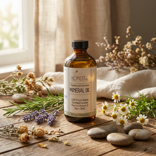 Pure Mineral Oil – Hydrating Skin Oil & Non-Comedogenic Moisturizer for Sensitive Skin