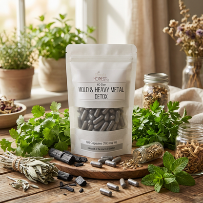 Mold Heavy Metal Detox | Plant Based Detox Supplement Capsules – 60 Days