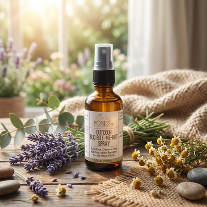 Bug Bite-Me-Not Spray - Natural Insect Repellent for ticks, mosquitos and other outdoor pests