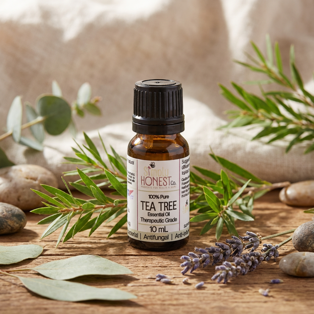 Tea Tree Essential Oil 10mL Glass Bottle, 100% Pure, Undiluted ...